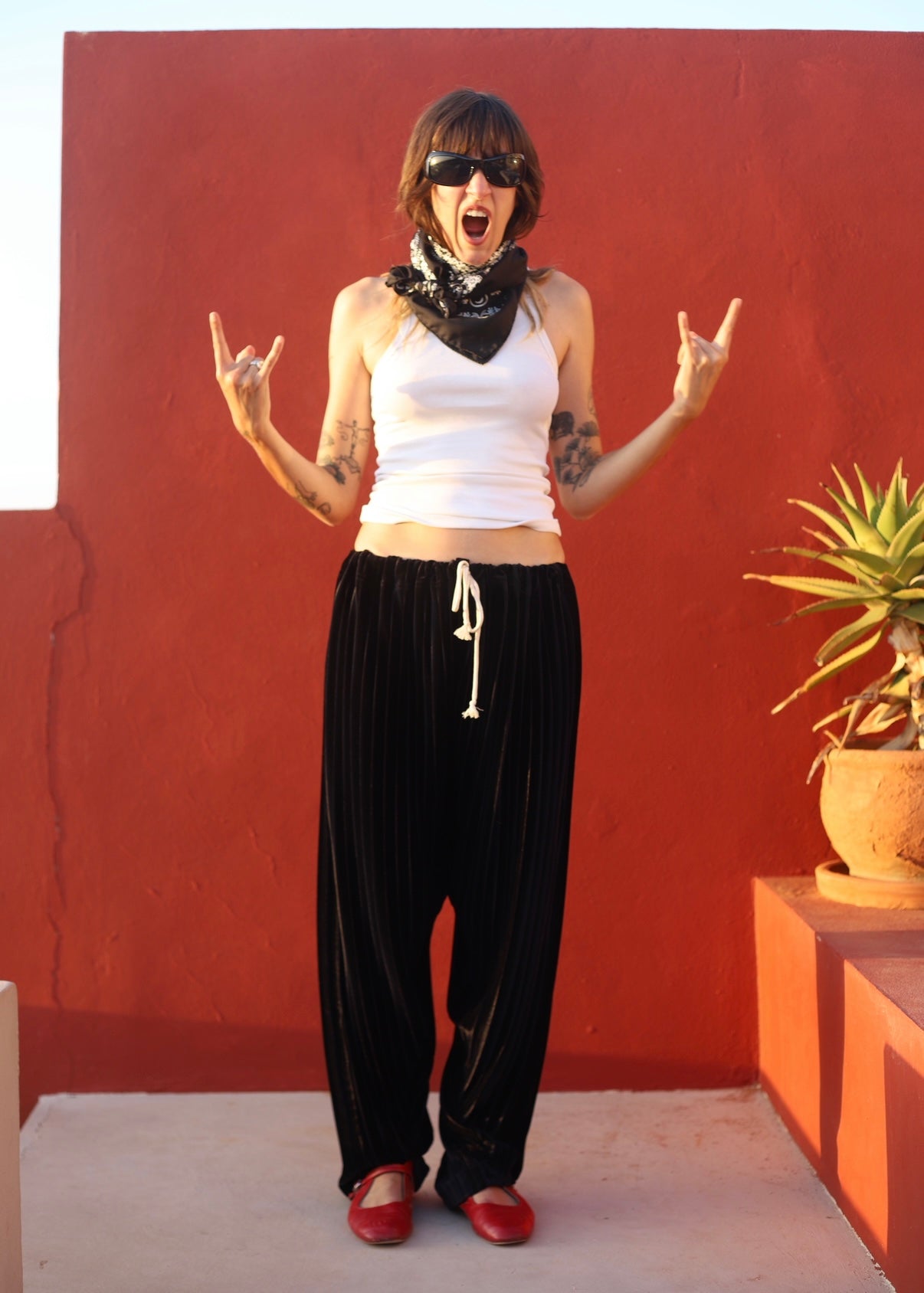 PANTALON JUNNY VELOURS